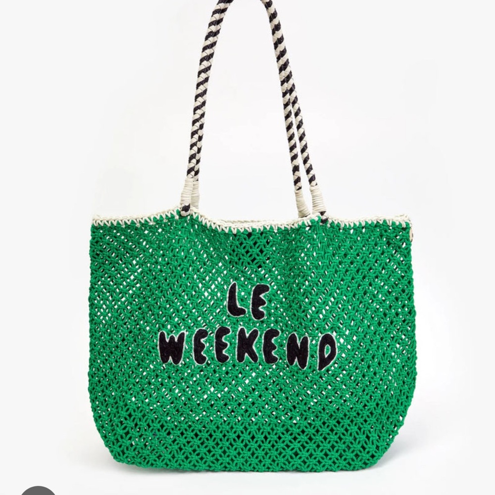 Clare V Green 'Le Weekend' Tote